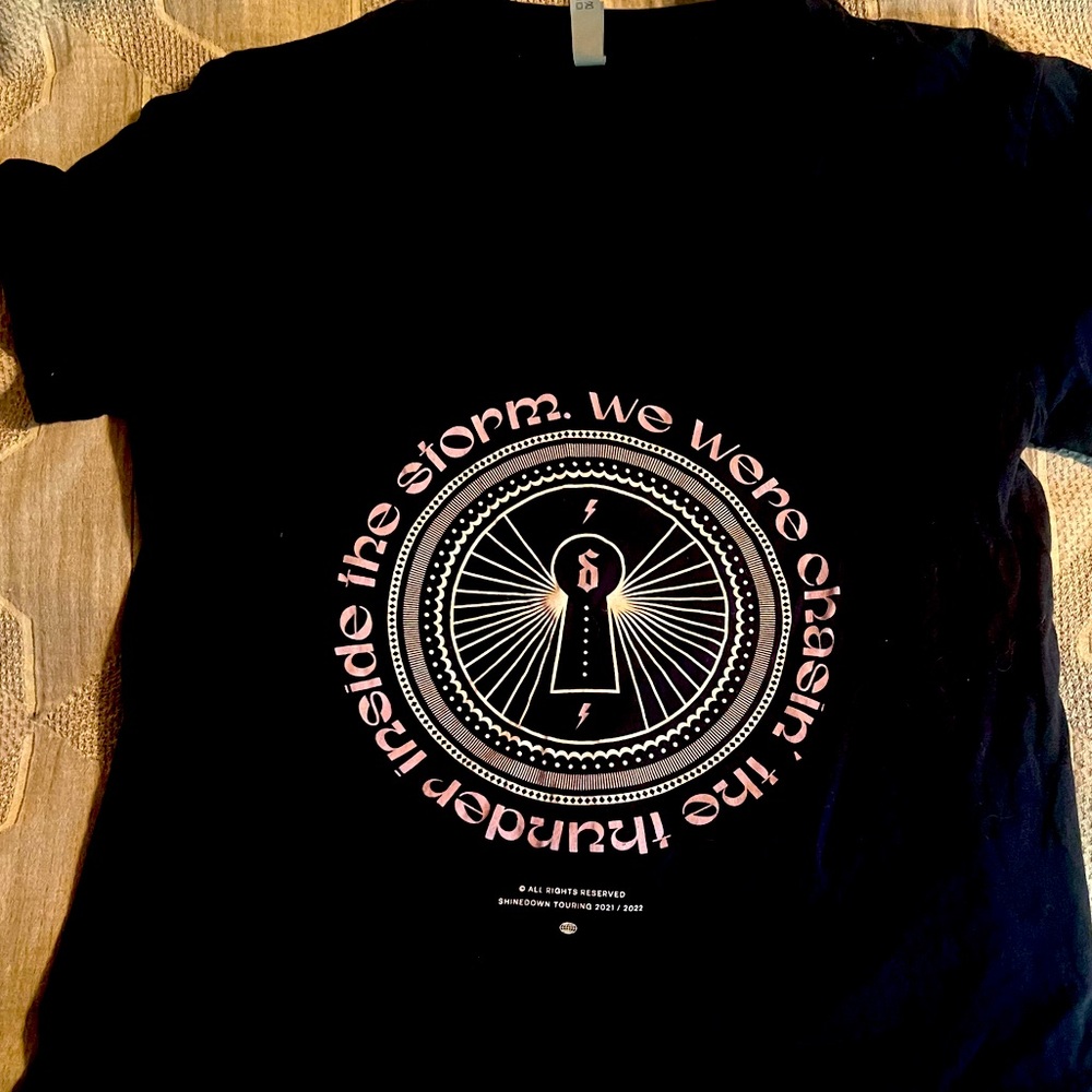 Shinedown L Concert T-shirt Women's Navy
